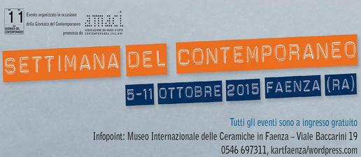 5-11 ottobre 2015 Faenza